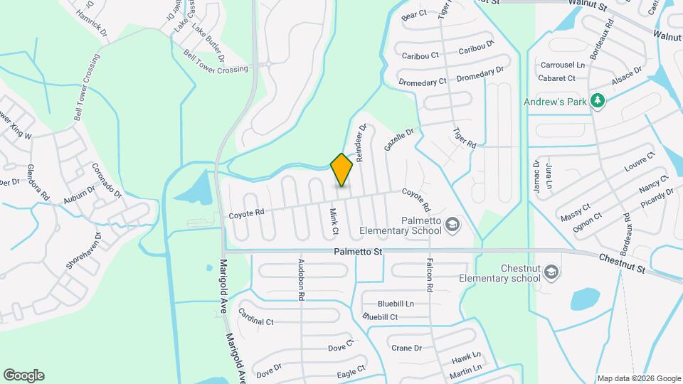 603 Muskrat Dr Map and Location Details