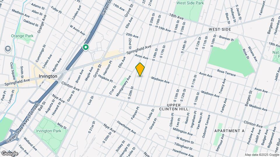 871 S 19th St, Unit 1 Map and Location Details