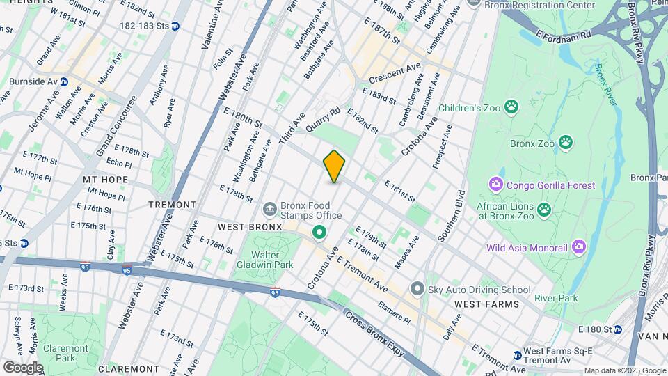 2045 Hughes Ave Mapa y Detalles de la Ubicación