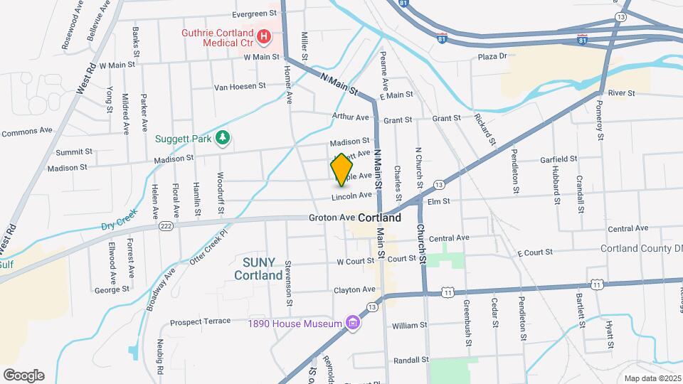 26 Lincoln Ave, Unit Downstairs  6 bed Mapa y Detalles de la Ubicación