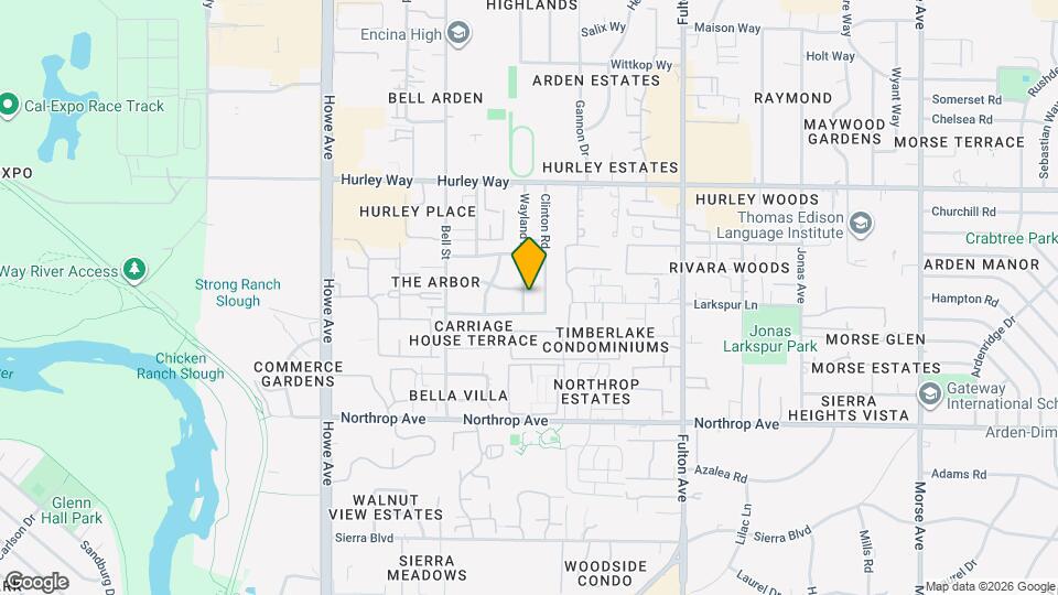 1098 Wayland Ave Map and Location Details