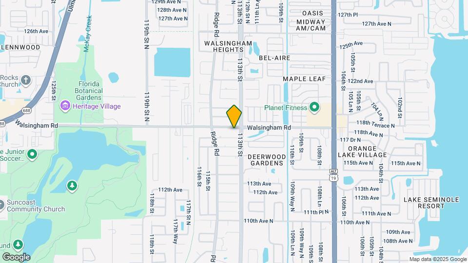 11332 Walsingham Rd Map and Location Details