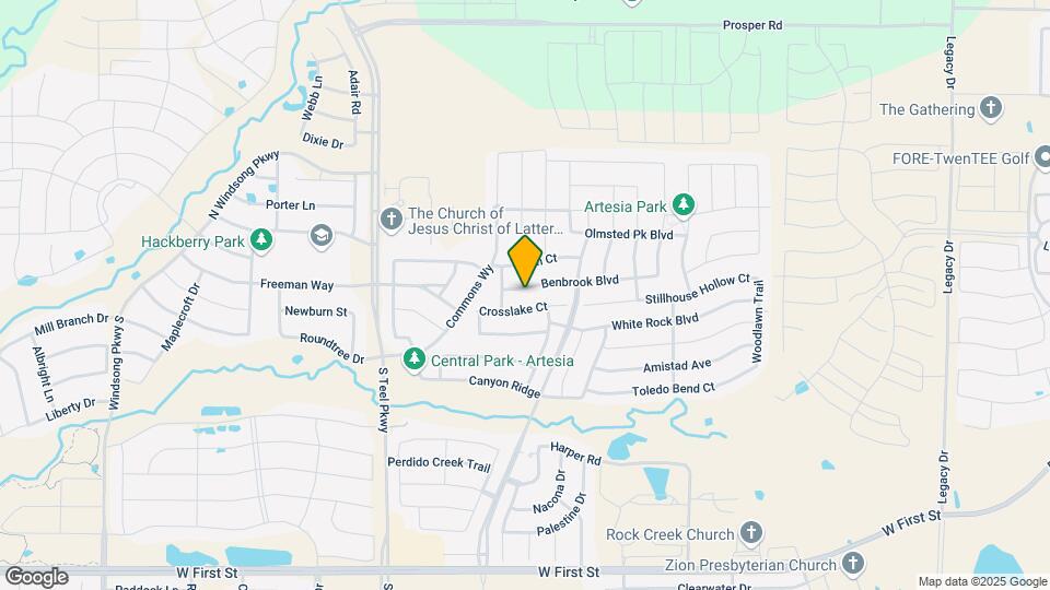 16016 Benbrook Blvd, Unit 603 Map and Location Details
