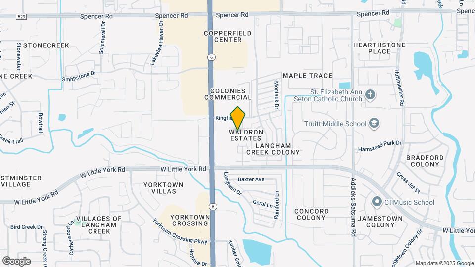 6439 Waldron Dr Map and Location Details