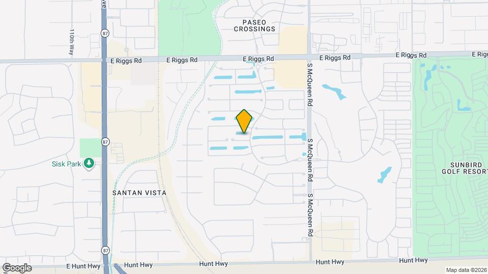 760 E Indian Wells Pl Mapa y Detalles de la Ubicación