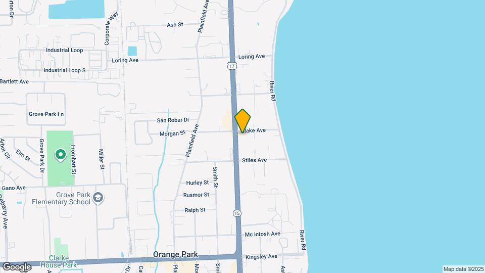 1217 Park Ave Map and Location Details