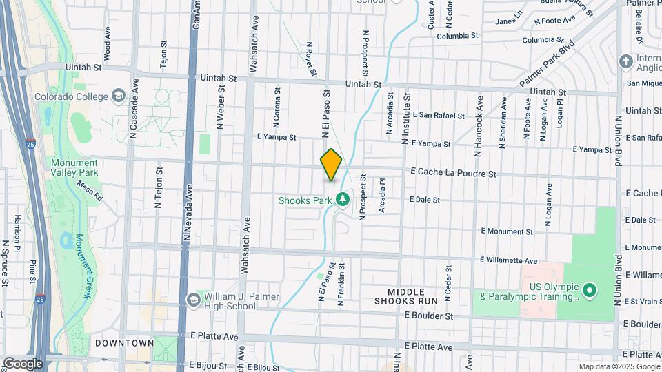 811 N El Paso St Mapa y Detalles de la Ubicación