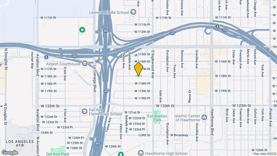 4860 W 118th St Map and Location Details