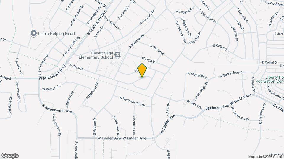 246 W Coral Dr Map and Location Details