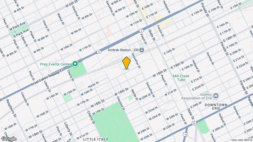 254 W 16th St Map and Location Details