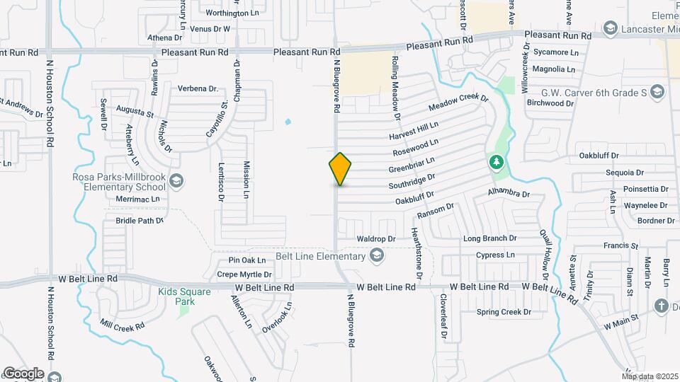 1386 Southridge Dr Map and Location Details