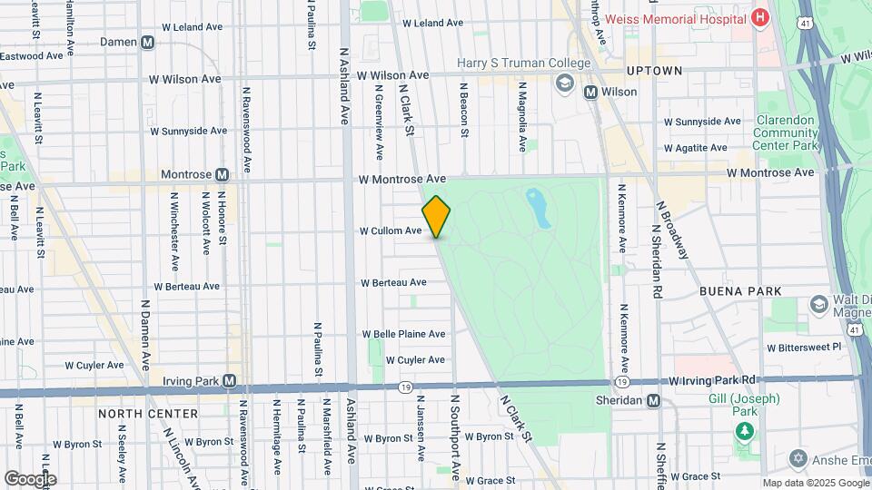 4258 N Clark St-Unit -2W Map and Location Details