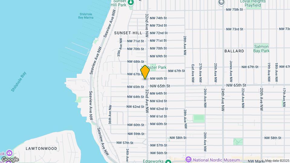 6511 32nd Ave NW Map and Location Details