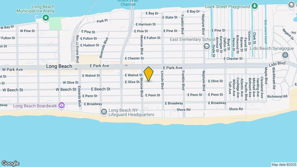 322 E Olive St Map and Location Details