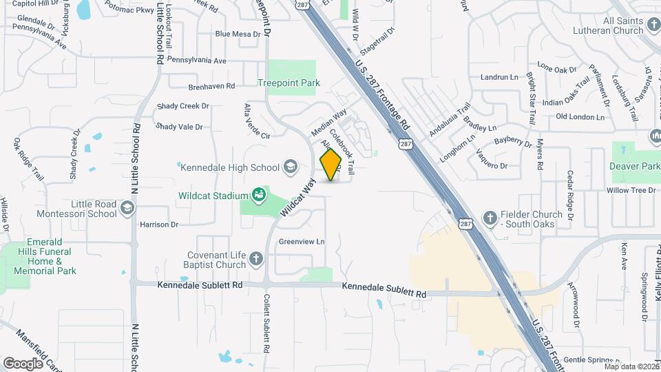 5614 Northstar Ln Map and Location Details