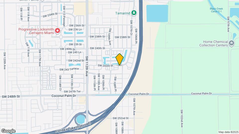 24331 SW 108th Pl Map and Location Details