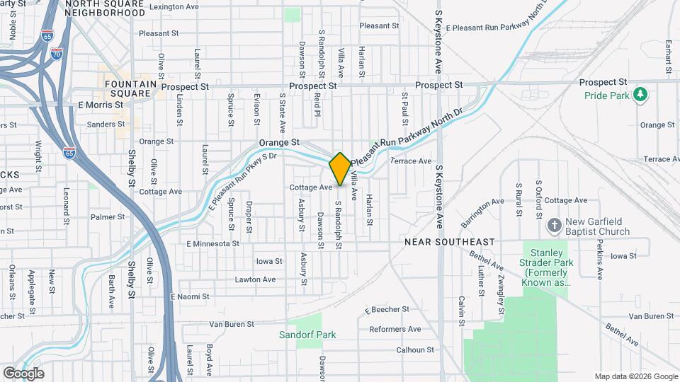 1504 S Randolph St Map and Location Details