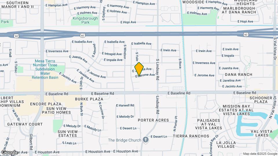 2651 E Jerome Ave Map and Location Details