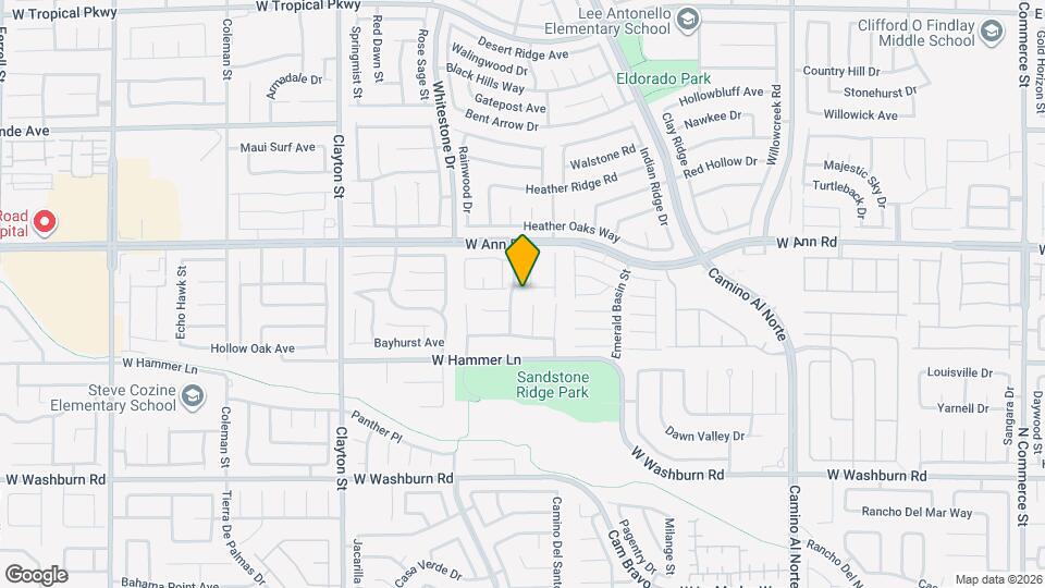 1539 Laguna Palms Ave Map and Location Details