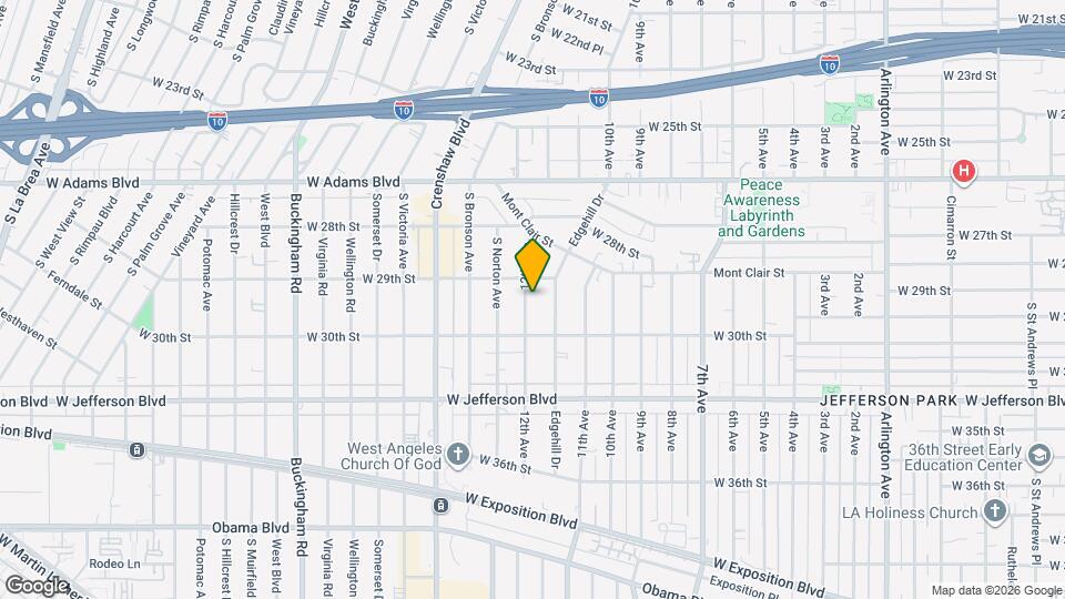 2920 12th Ave Mapa y Detalles de la Ubicación