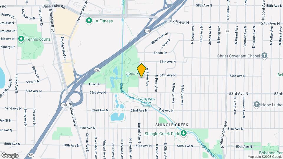 5336 Russell Ave N Map and Location Details