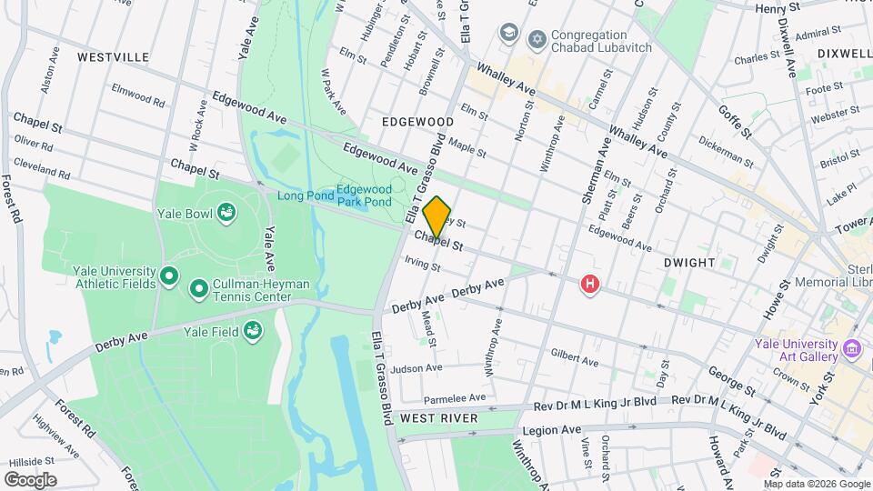 1616 Chapel St Map and Location Details