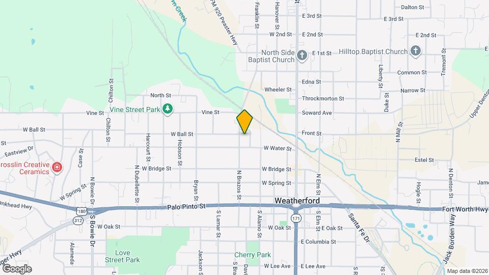 412 N Brazos St Map and Location Details