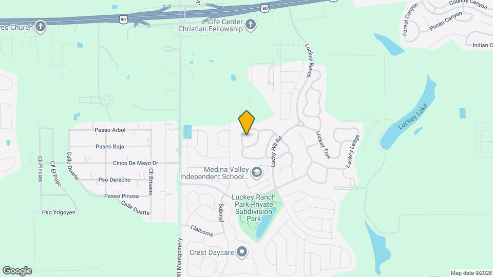 6616 Luckey Square Map and Location Details