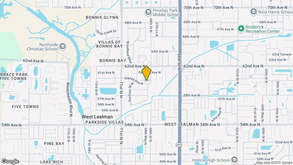 6925 Orkney Ave N Map and Location Details