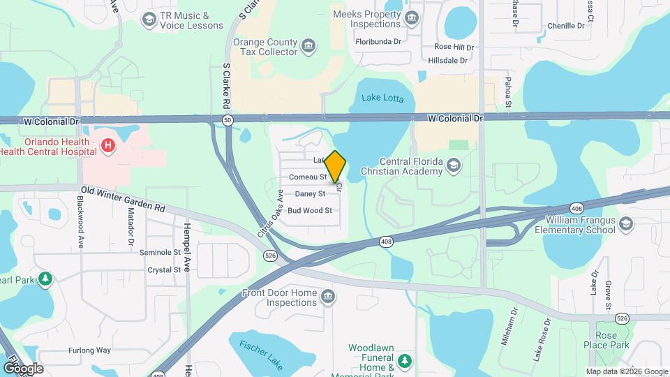 9303 Daney St Map and Location Details