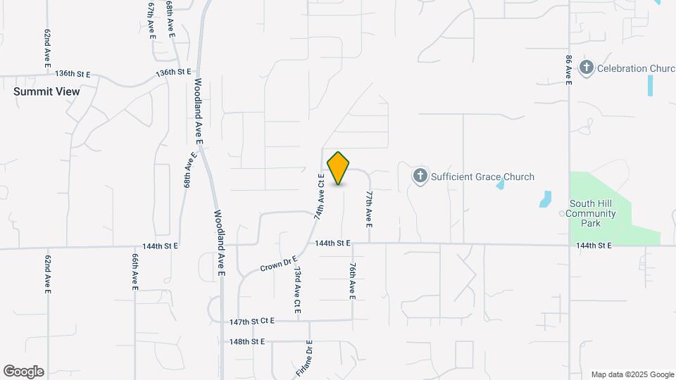 14104 76th Ave E Mapa y Detalles de la Ubicación