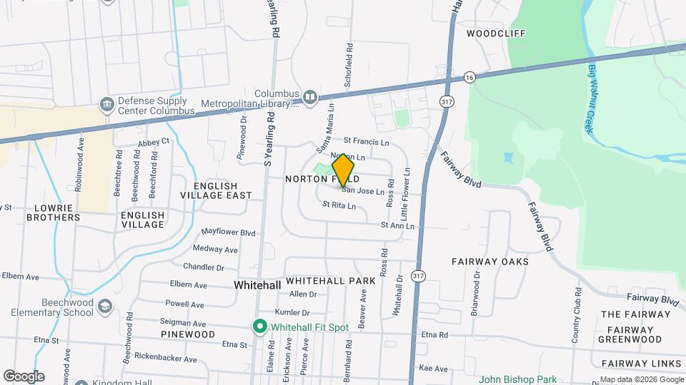 4517 San Jose Ln Mapa y Detalles de la Ubicación