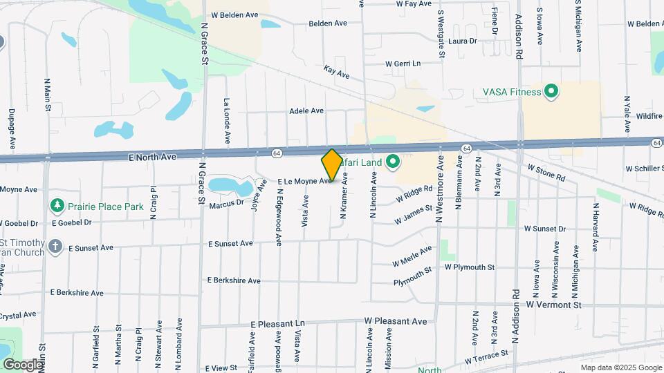 715 E Le Moyne Ave Map and Location Details