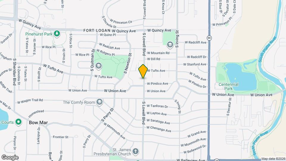 4643 S Lowell Blvd Map and Location Details