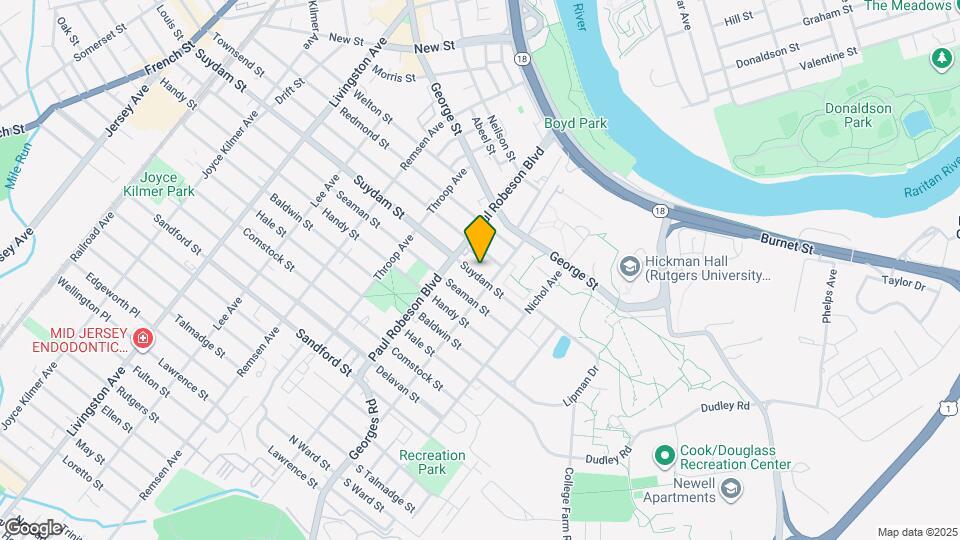 55 Suydam St Map and Location Details