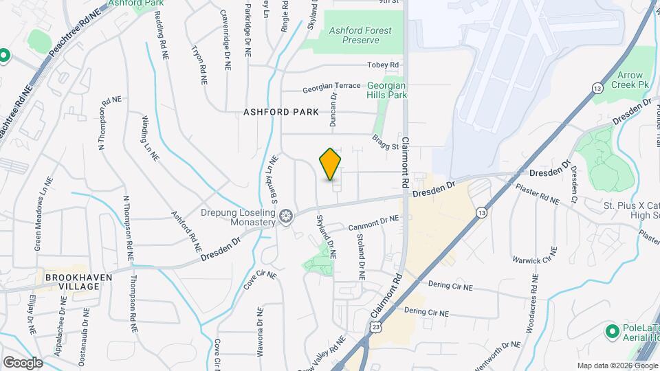 2762 Durham Dr NE Map and Location Details