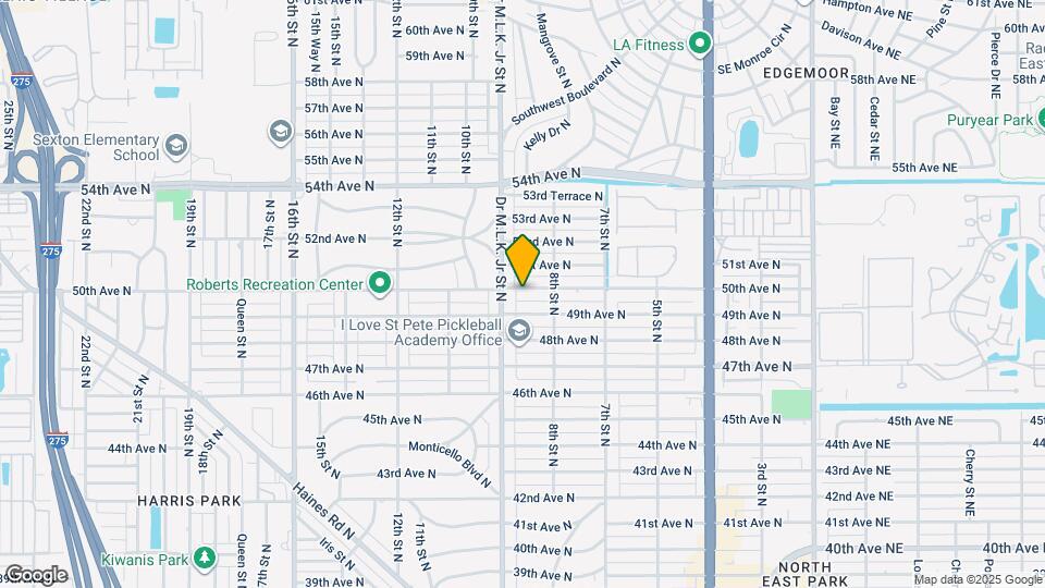 870 50th Ave N Map and Location Details