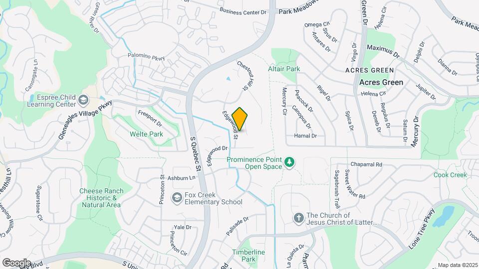 9044 Edgewood St Map and Location Details