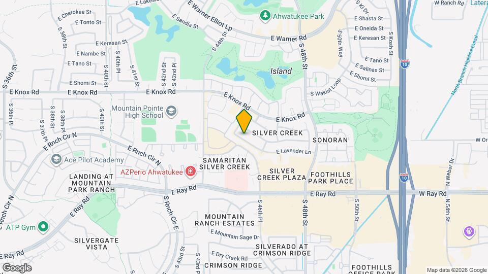 4622 E Lavender Ln Map and Location Details