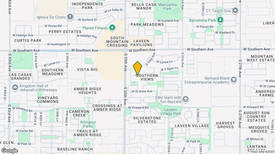 3417 W Alta Vista Rd Map and Location Details