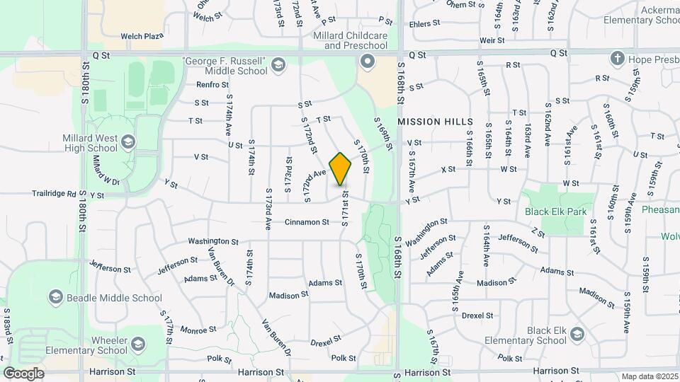 5816 S 171st St Map and Location Details
