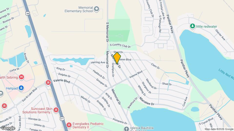 5109 Manatee Dr Map and Location Details