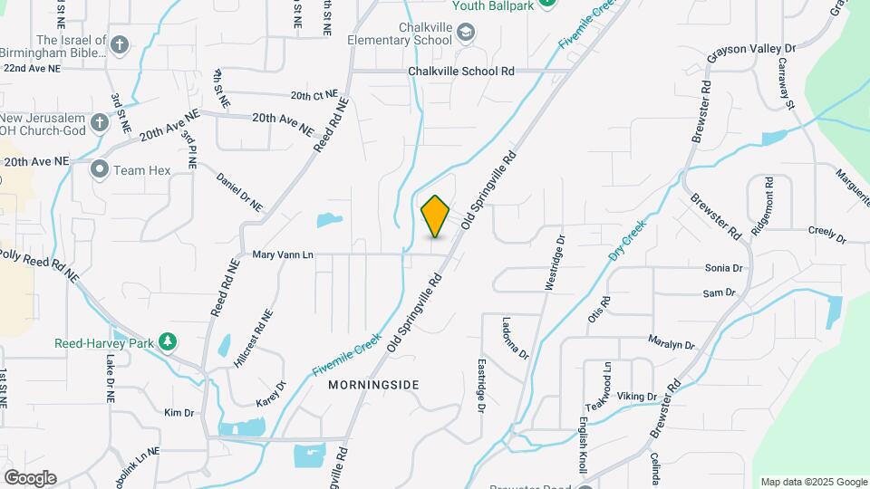 1901 Springlake Ct Map and Location Details