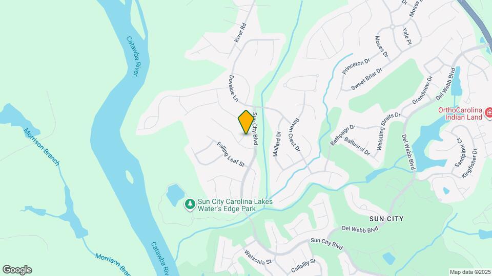 7012 Kitty Hawk Ln Map and Location Details