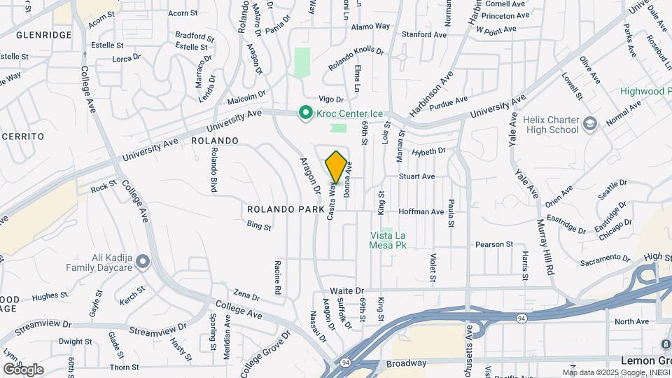 4025 Casita Way Map and Location Details