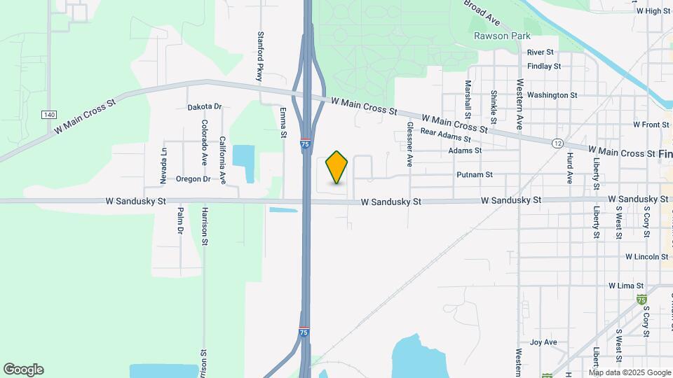 Sandusky Square Apartments Map and Location Details
