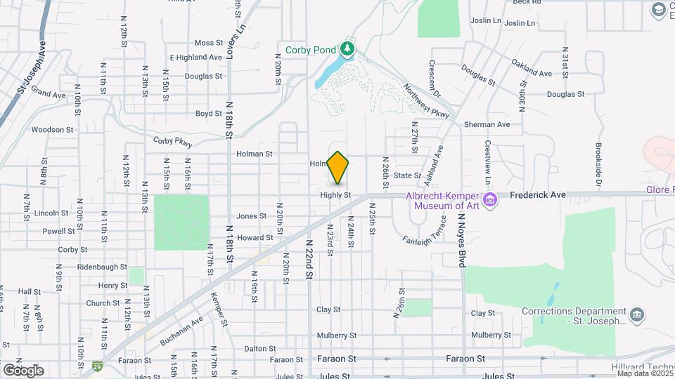 148 Park Lane Map and Location Details