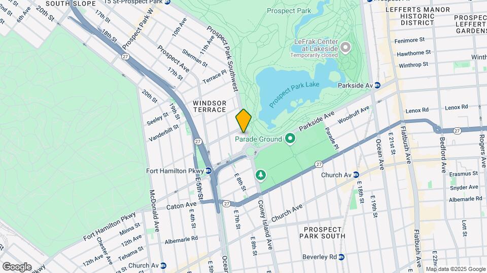 Windsor Terrace Condominium Map and Location Details