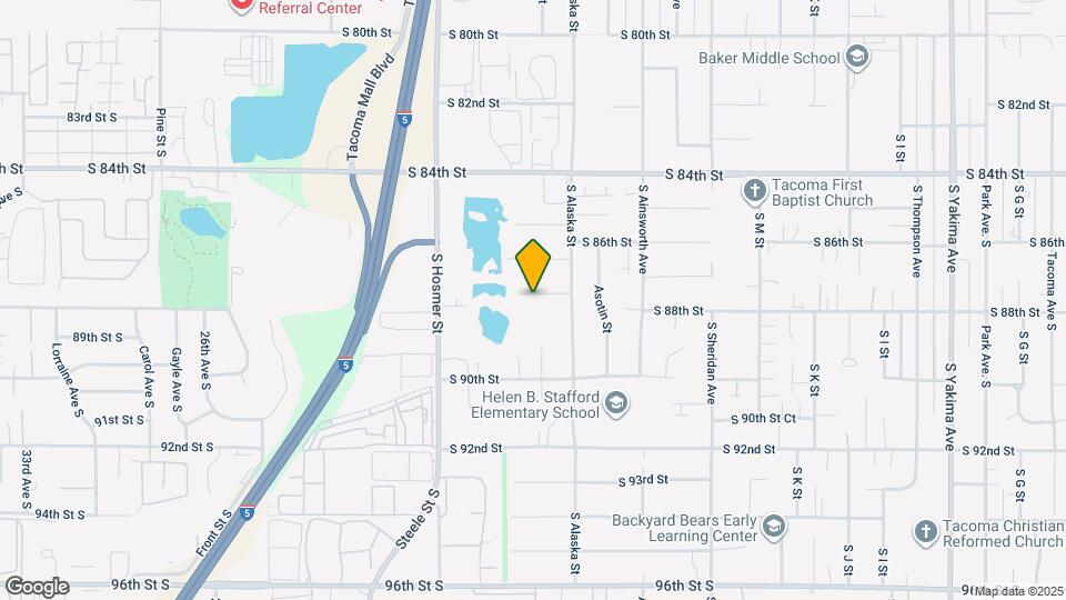 1726 S 88th St Map and Location Details