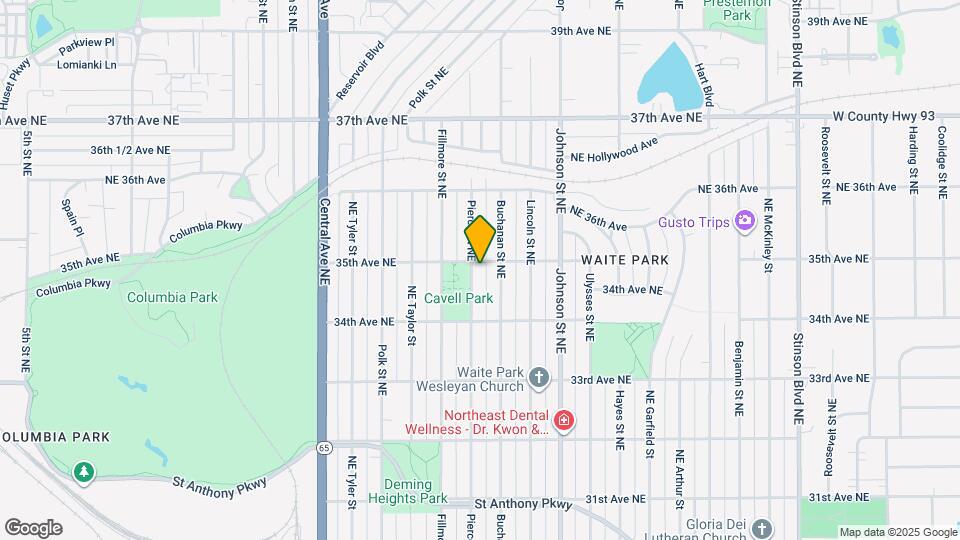 3455 Pierce St NE Map and Location Details